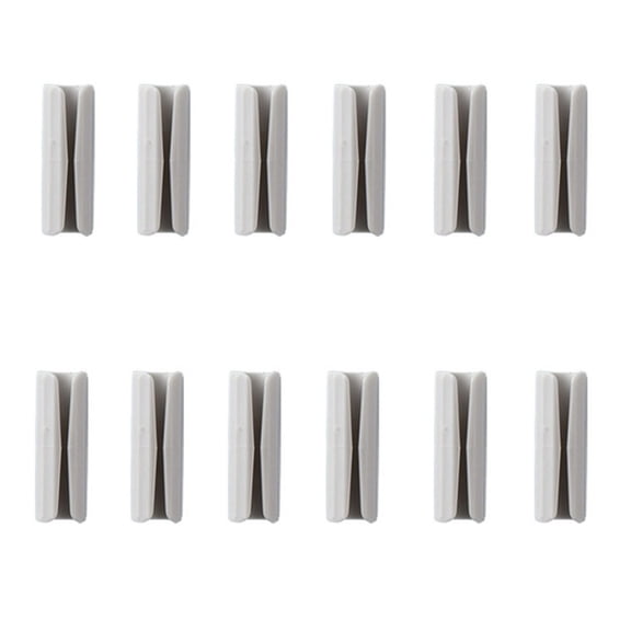 DICEWEN Sheet Clip Non Slipping Quilt Clamp 12 Pcs for Bed Cover Mattress Holders Snack Sealing Clips Holding Tool
