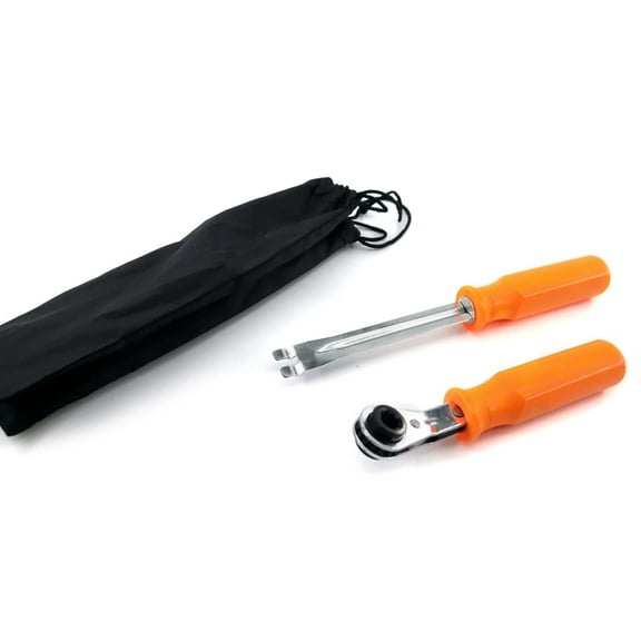DICEWEN Slack Adjusting Tool And Wrench Double Square Ratcheting Wrench for Trucks Trailers Air Brake Systems