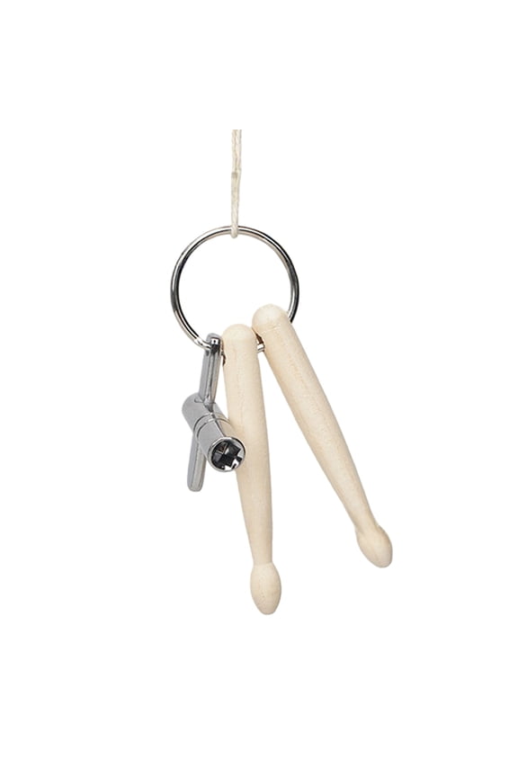Small Drum Stick Key Chain Drumsticks Percussion Key Rings for Everyday Use