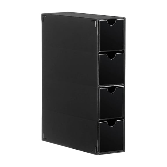 DICEWEN Space Saving Desktop Drawer Cabinet For Eyewear Storage Craft Of Acrylic With Sturdy Base