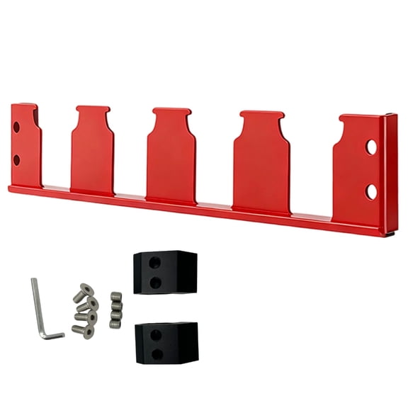 DICEWEN Space Saving Power Tool Battery Rack Fits Case Side Mount Easy Access Sturdy Design