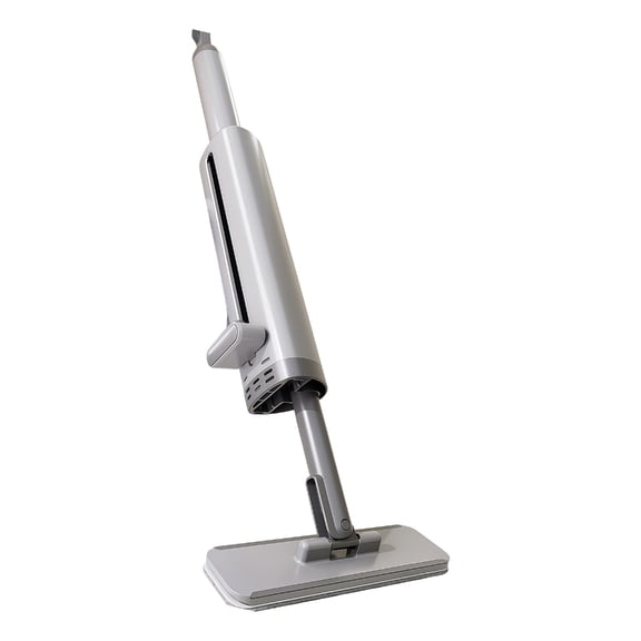DICEWEN Space Saving Spin Mop For Apartments And Dorms With Removable Cloth Head