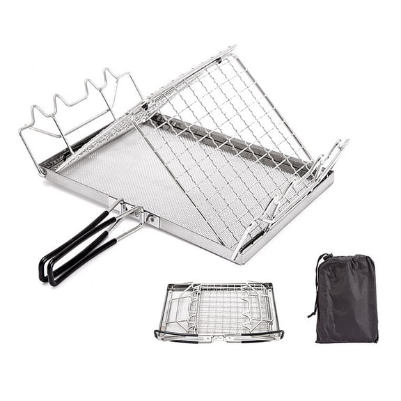 DICEWEN Stainless Steel Grill Rack Barbecue Mesh for Outdoor Cooking and Grilling