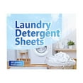thumbnail image 1 of DICEWEN Travel Friendly Laundry Detergent Sheets High Efficiency Cleaning Power Water Soluble Materials for Home Use 40Sheets, 1 of 8