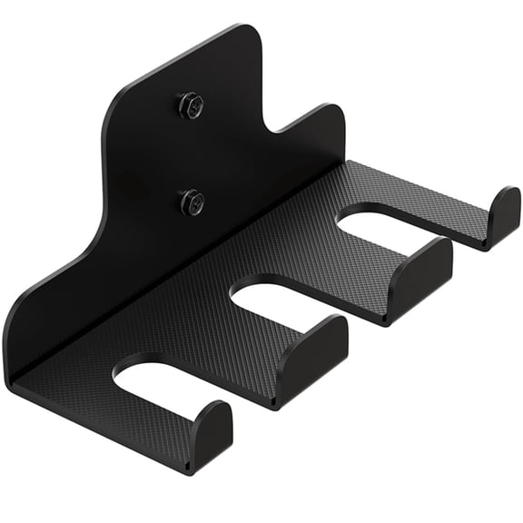 DICEWEN Vertical Wall Mounted Barbell Holder, Barbell Storage Rack, Barbell Rack for Home Gym