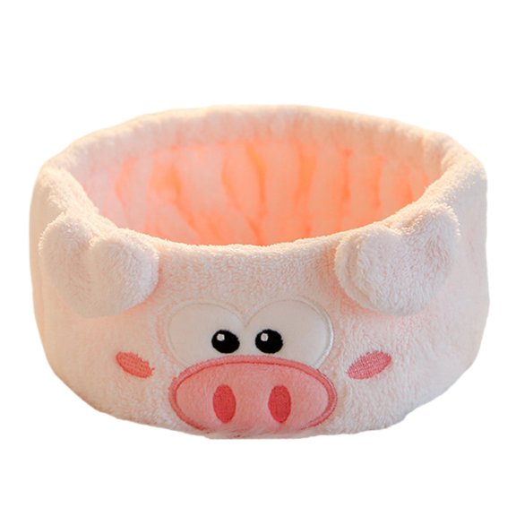DICEWEN Women Elastic Hairband Makeup Headband Wash Face Yoga Spa Bath Shower Supplies