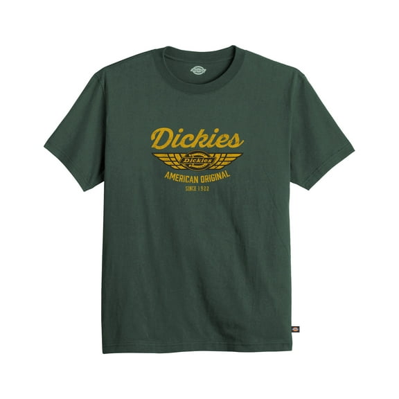 DICKIES BRANDED GRAPHIC TEE ATA MOSS GREEN WS45LAMG Size M Length