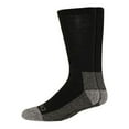 thumbnail image 1 of DICKIES PERFORMANCE WORK STEEL TOE MEN'S CREW SOCKS 2 PAIR PACK NEW, 1 of 1