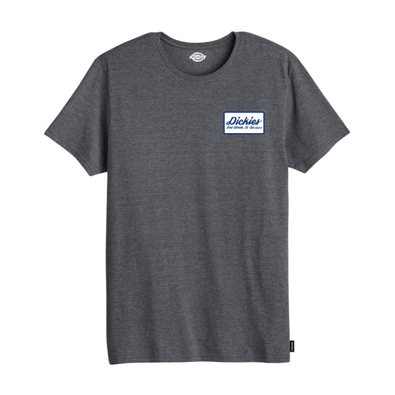 DICKIES SEASONAL GRAPHIC TEE ATA CHARCOAL HEATHER WS47CACH Size S Length