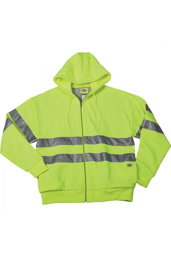 Unisex Hi-Vis Class 3 Hooded Jacket ANSI Yellow - VW303AY