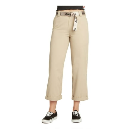 DICKIES Womens Beige Wide Leg Pants Size: 5\27