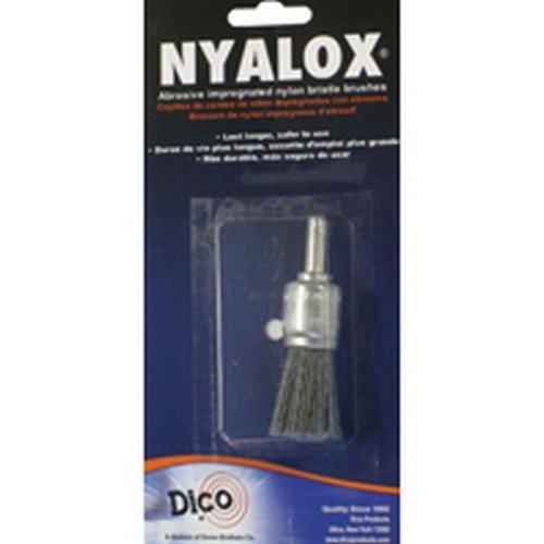 Dico Products 7200087 White Nyalox Brush – 4.5 Inch Diameter, 5/8-11 Thread For Angle Grinders - View #9