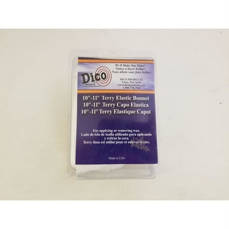 BONNET TERRY CLOTH 10" (Pack of 1)