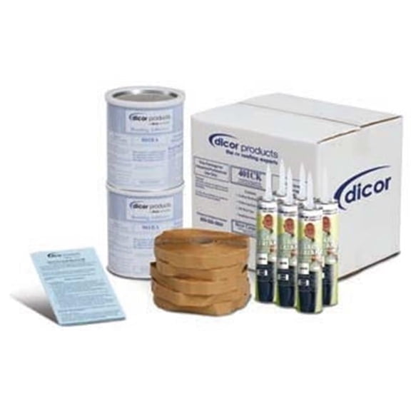 DICOR CORP 401CK Roof Installation Component Kit - White