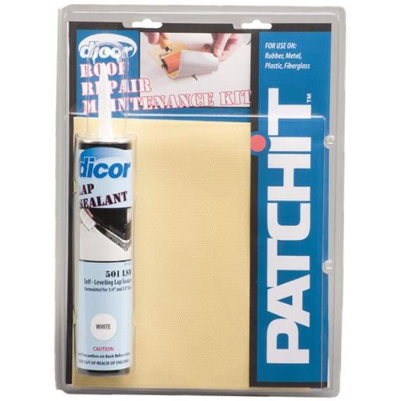Patchit DICOR CORP 402PR Patchit Roof Repair Kit - Walmart.com