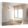 thumbnail image 1 of DICTAC Bathroom Medicine Cabinet with Mirrors 31.5x23.62 Inch Storage Cabinet with Mirror Wall Mounted Bathroom Mirror with Adjustable Storage Shelves and 3 Doors Mirror Medicine Cabinets, 1 of 18
