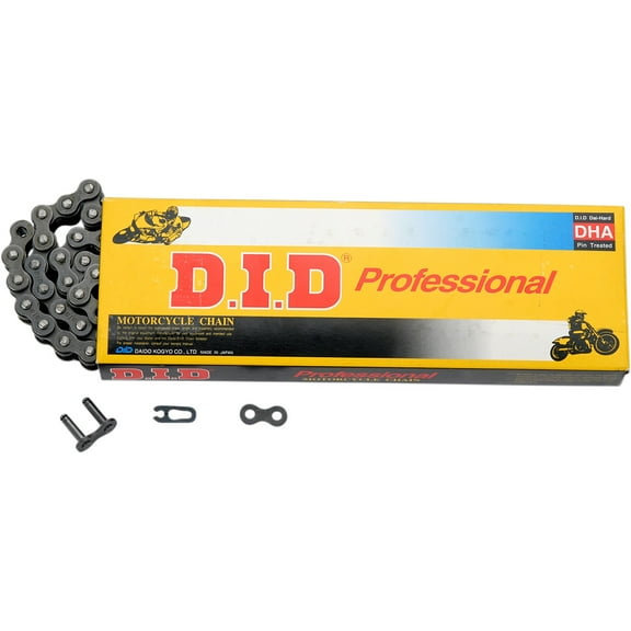 DID 120 Links 428NZ Performance DHA Series Black Non O-Ring Chain (428NZX120FB)
