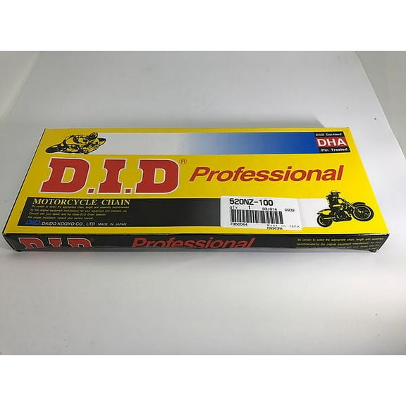 DID 520x100 Links NZ Super non o-ring motorcycle chain