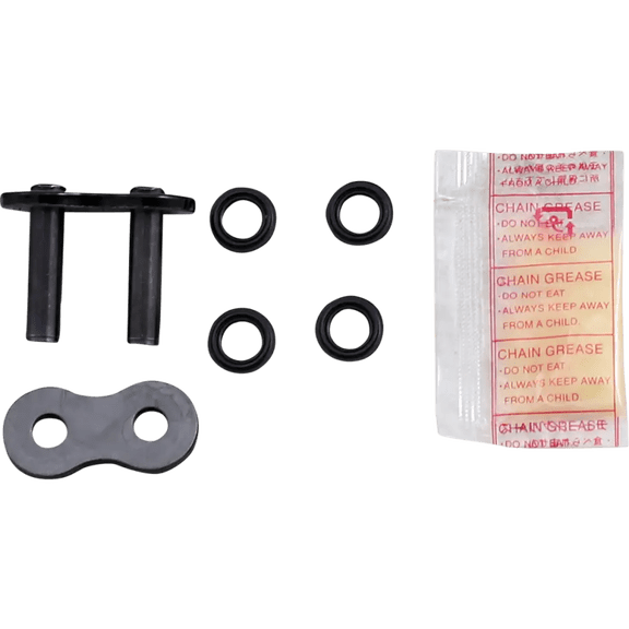 DID 530ZVMX Rivet Connecting Black Master Link (ZJ530ZVMXBK)