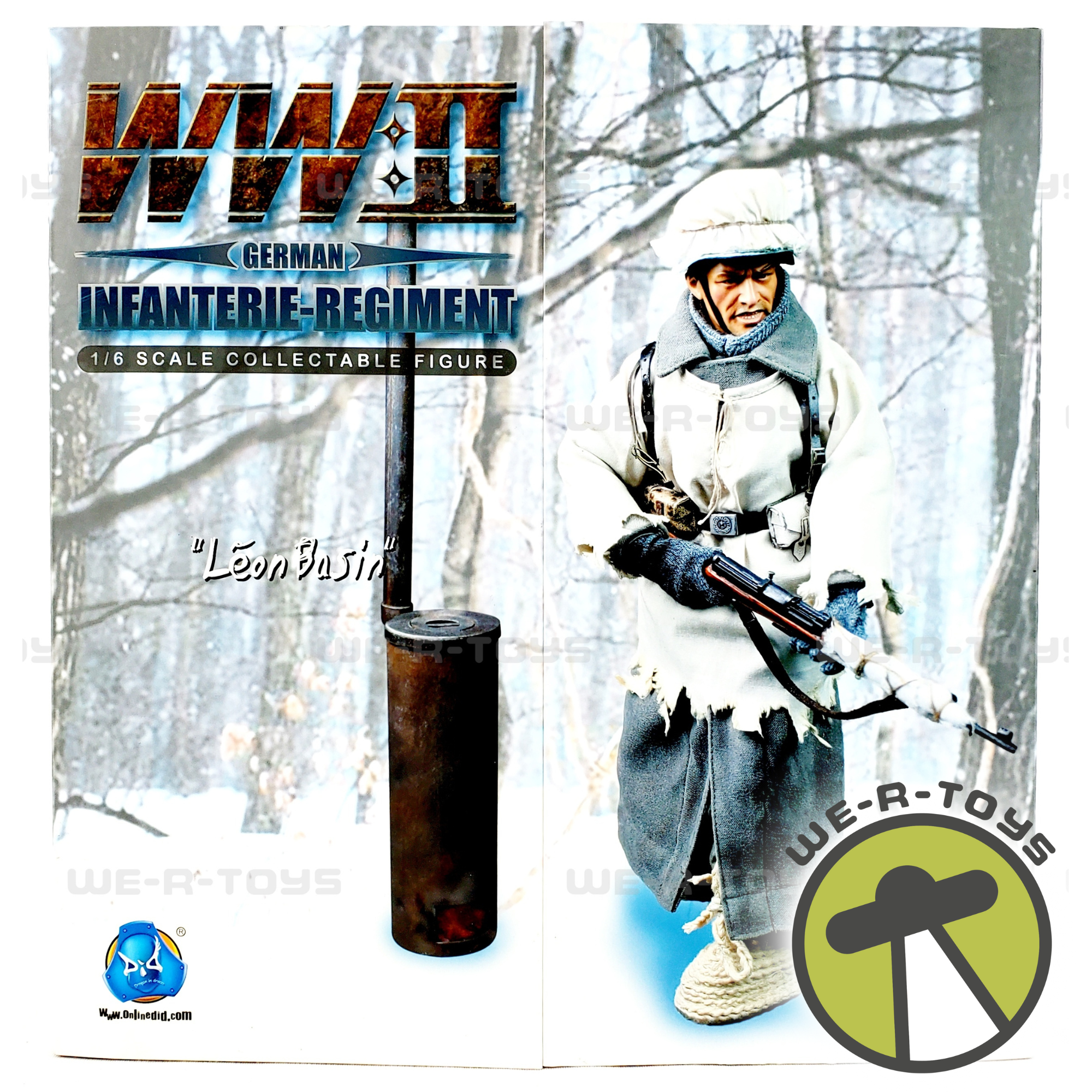 DID WWII German Leon Basin Winter Infantryman 1/6th Scale Action
