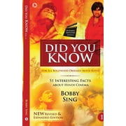 DID YOU KNOW - Vol.1 New Revised and Expanded Edition For All Bollywood Obsessed Movie Buffs, Paperback