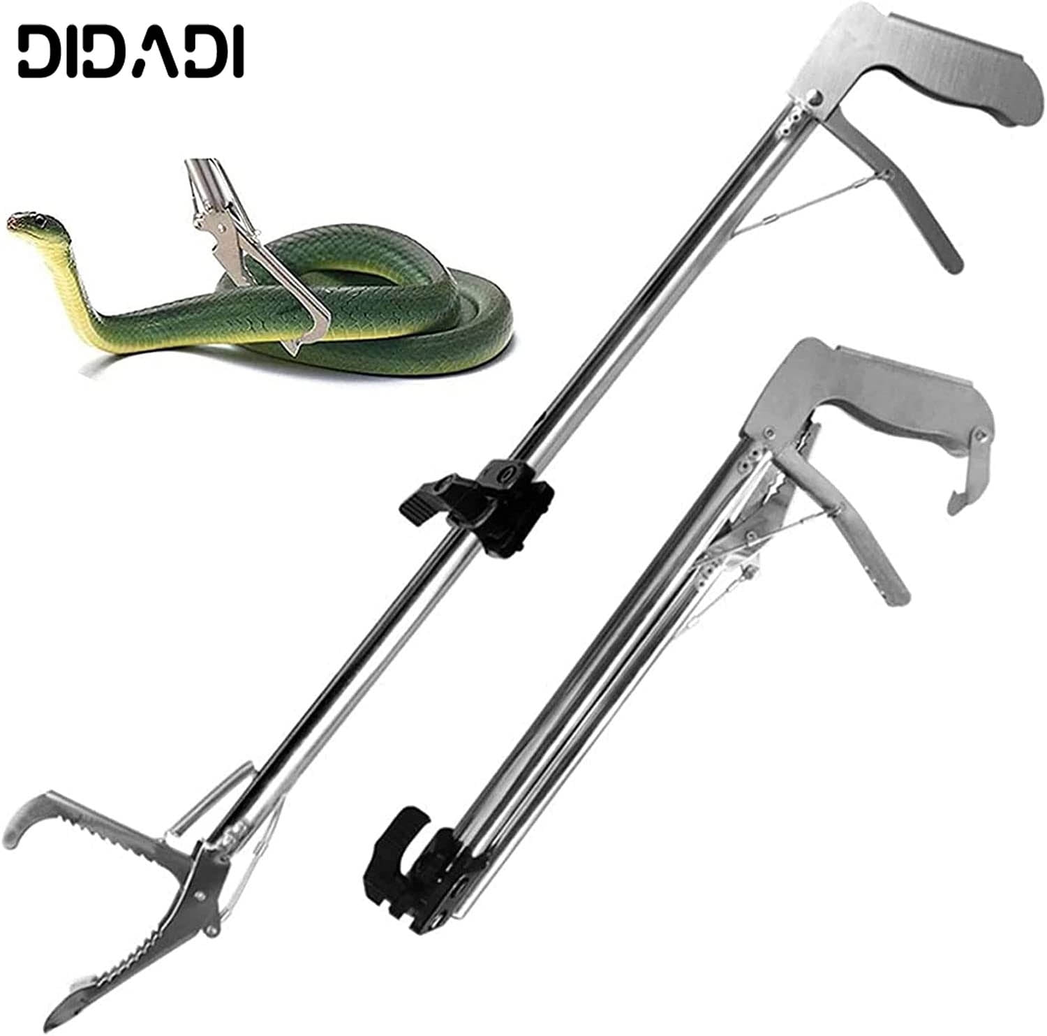 DIDADI 26“-52” Snake Catchers ,Professional &Collapsible Snake Tongs ...