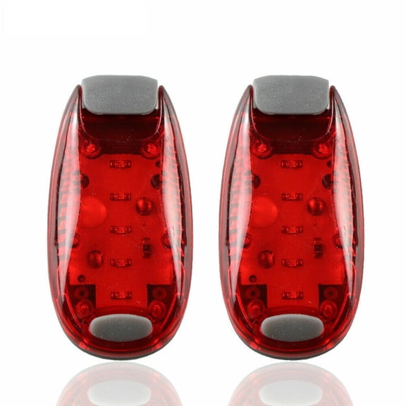 DIDADI Bike Tail Lights, Waterproof Bicycle LED Lights for Night Riding, 3-MODES Red Warning Light Outdoor with Clip & Arm Band, Signal Lights for Night Running, Riding,Dog Walking.-[2 PACK]
