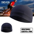 thumbnail image 1 of DIDADI Sport Beanie Skull Cap, Summer Quick Dry Skull Hats, Lightweight Helmet Liner, Sweat Wicking Dome Hat Head Wrap, Sleep Caps (Blue), 1 of 6