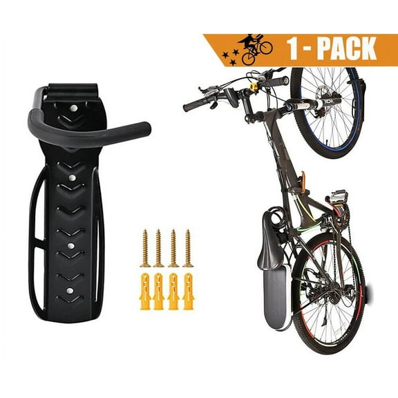 DIDADI Wall Mount Vertical Bike Rack Bicycle Holder Hook Storage Hanger Garage icycle Vertical System for Garage,Indoor,Shed