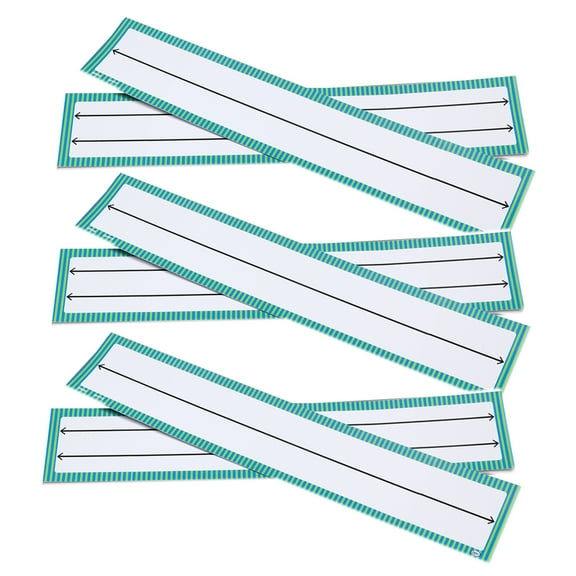 Didax Blank Student Number Lines 10 Per Pack 3 Packs (DD-211775-3)