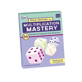 Dice Games for Multiplication Mastery, by Didax