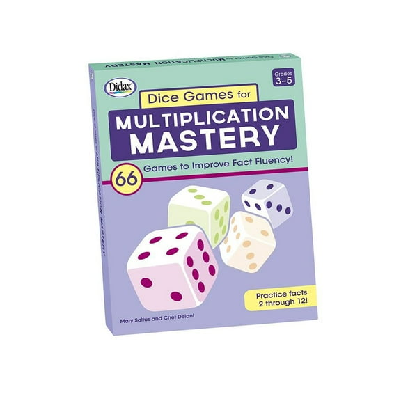DIDAX Dice Games for Multiplication Mastery