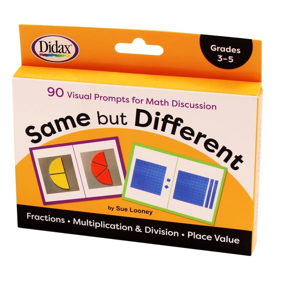 Didax Same but Different Cards, Grades 3-5