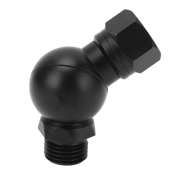 DIDEEP Scuba Diving 2nd Regulator Swivel Adapter, 360 Degree Rotation Lightweight Portable Second Regulator Connector, Aluminum Alloy Dive Accessory
