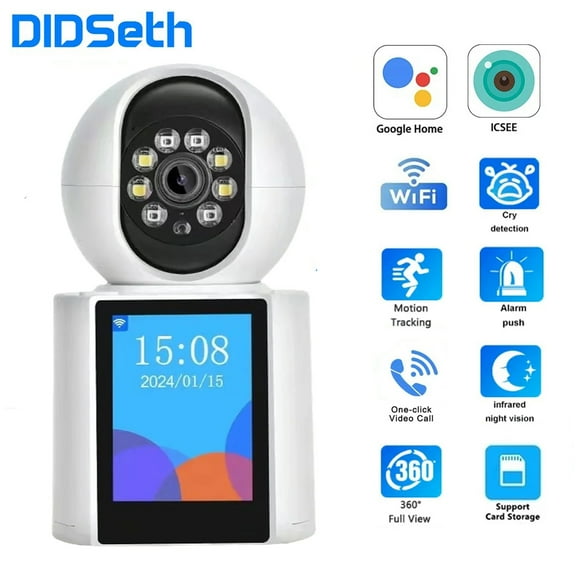 DIDSeth 3MP IP Camera Video Baby Monitor 2.4G WiFi Video Calling Mother Kids Grandparents Cameras