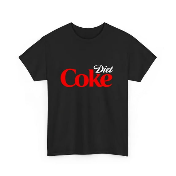 DIET COKE Soda Soft Drink Men's Black T-shirt Size S-5XL-TH1738