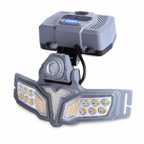 DIFELOP Rechargeable Headlamp, High Brightness, Motion Sensor, Solar Charging LED Headlight for Outdoor Use