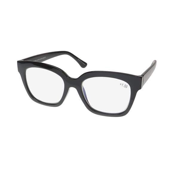 DIFF COMPLIMENTS AVA BLUE LIGHT LENS READING GLASSES/READERS PREMIUM ACETATE HIP