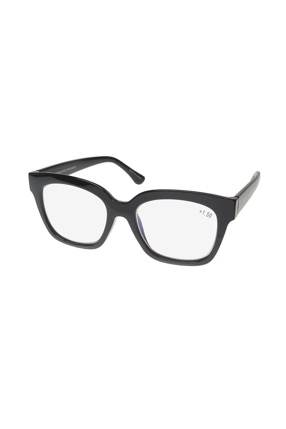 COMPLIMENTS AVA BLUE LIGHT LENS READING GLASSES/READERS PREMIUM ACETATE HIP