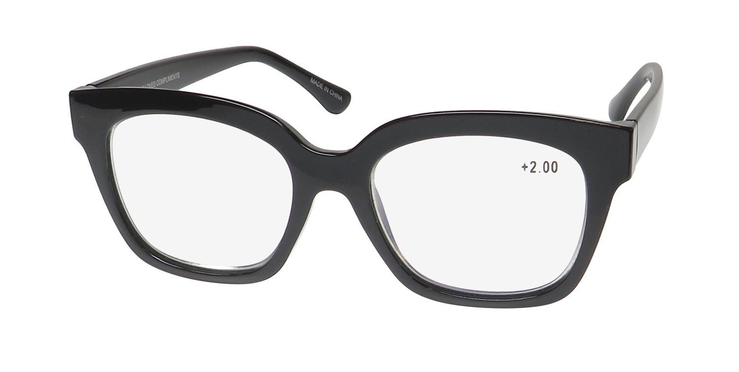 DIFF COMPLIMENTS AVA BLUE LIGHT LENS READING GLASSES/READERS PREMIUM ACETATE HIP