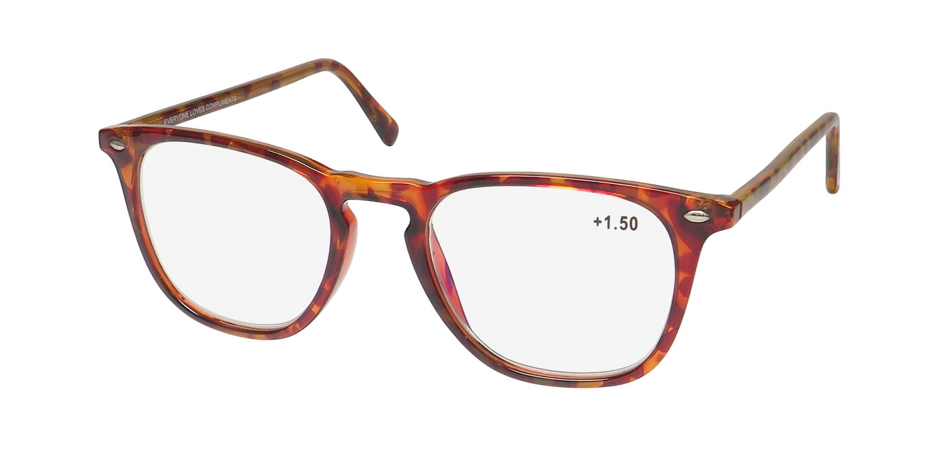 DIFF COMPLIMENTS GRIFFIN BLUE LIGHT LENS READING GLASSES/READERS PREMIUM BRAND