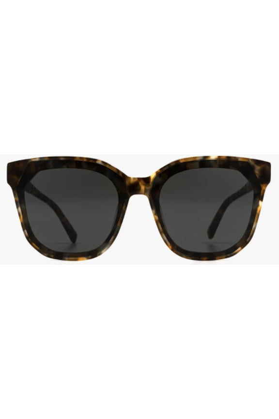 Eyewear Women's Gia Sea Tortoise + Grey Lens Sunglasses