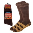 thumbnail image 1 of DIFFERENT TOUCH Winter Heated Warmth Lodge Thermal Socks Chirstmas Present For Man, 1 of 3