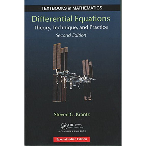 Pre-Owned DIFFERENTIAL EQUATIONS: THEORY, TECHNIQUE AND PRACTICE, 2ND EDITION (textbooks in mathematics) Paperback