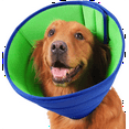 DIFOST Extra Soft Dog Cone Breathable and Adjustable Recovery Collar Lightweight ECollars
