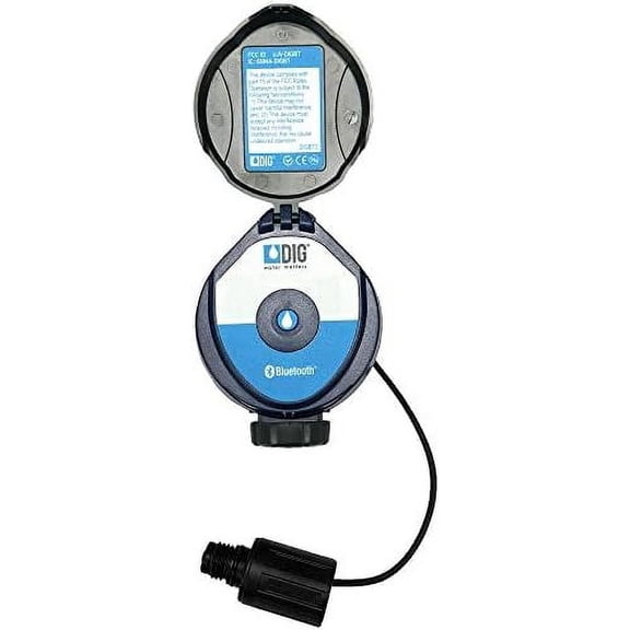 DIG 410BT-000 Battery Powered Bluetooth Controller w/ 3 Valve Adapters for Hunter, Rain Bird & Toro$$Garden & Patio