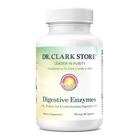 DIGESTIVE ENZYMES, 700 MG 50 CAPSULES