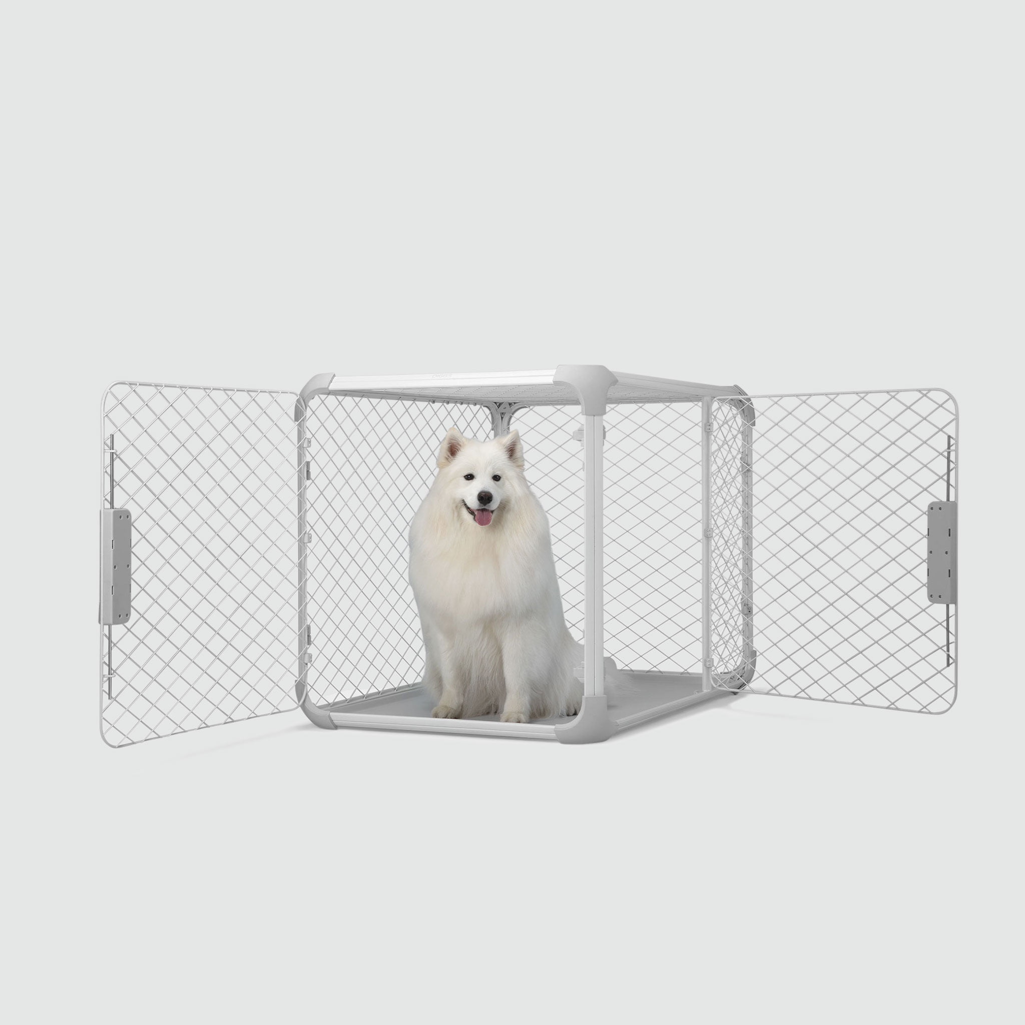 Large Ash Modular Dog Crate with Playpen Mode