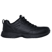 Skechers Work Men's Slip Resistant Dighton Strits Work Sneaker