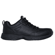 Skechers Work Mens Slip Resistant Dighton Strits Work Sneaker